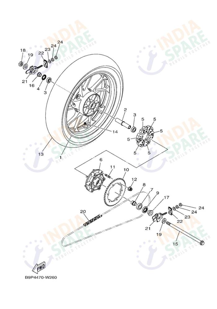 REAR WHEEL